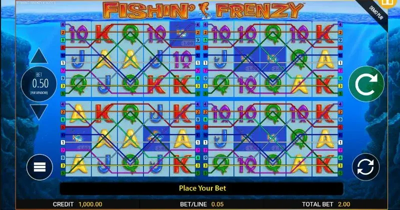 Fishin Frenzy Power 4: publisher artwork