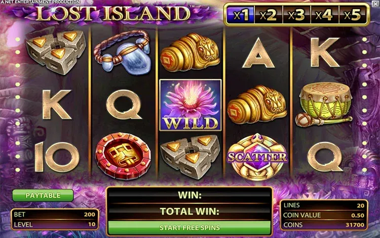 Lost Island: publisher artwork