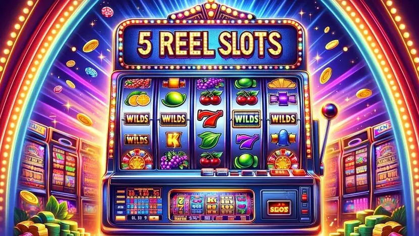 5 Reel Drive — Gameplay screenshot — base reels