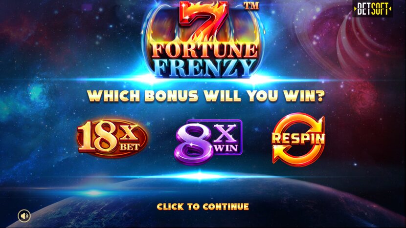 7 Fortune Frenzy slot — Paytable and premium symbols