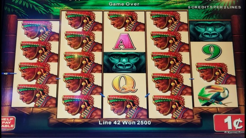 African Diamond slot — African safari-themed reel frame and backdrop