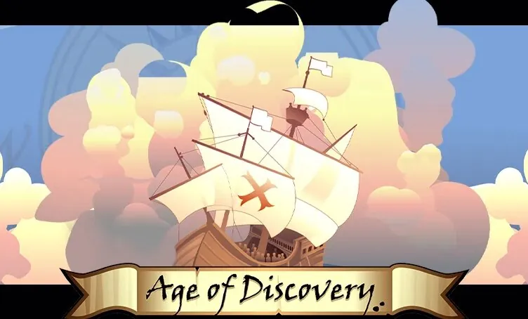 Age Of Discovery — Game view — different reel state