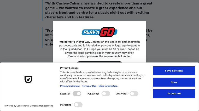 At the Copa — Big win potential