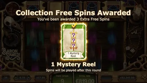 Baron Samedi — Game interface and symbols