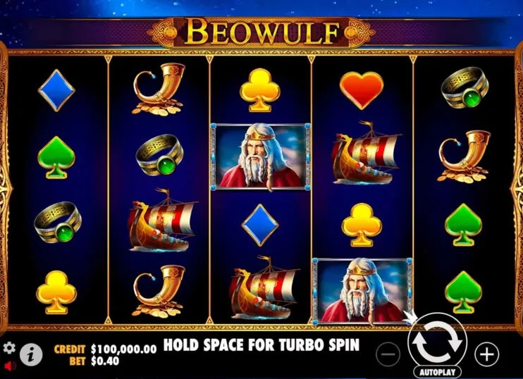Beowulf slot — Bonus round / free-spins trigger