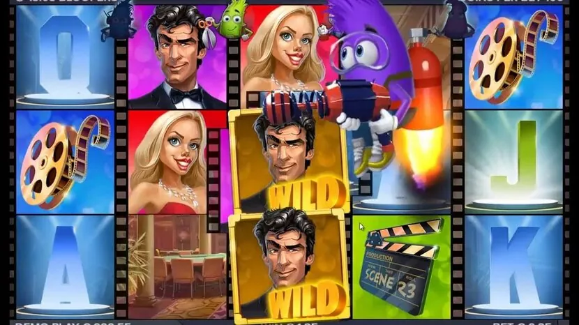 Bloopers — Gameplay screenshot — base reels