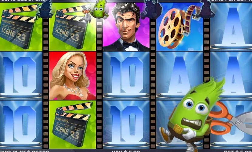 Bloopers — Game view — different reel state
