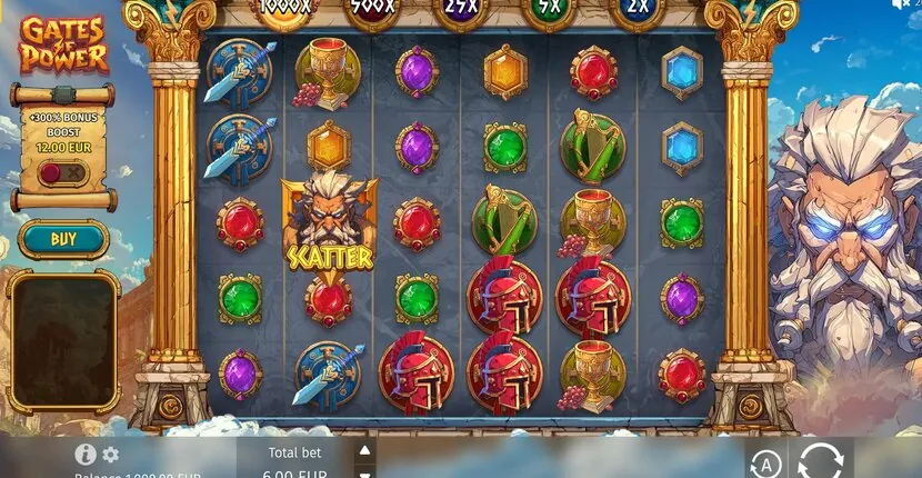 Booster — Gameplay screenshot — base reels