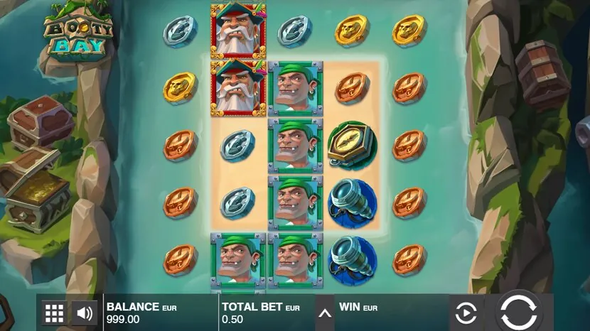 Booty Bay slot — Bonus round / free-spins trigger