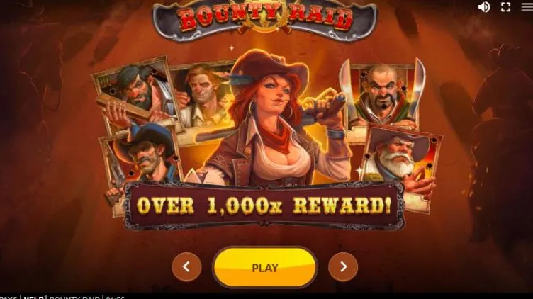 Bounty Raid slot — Bonus round / free-spins trigger