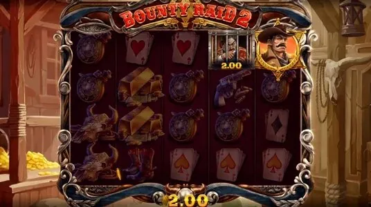 Bounty Raid slot — Mobile portrait view on iOS / Android