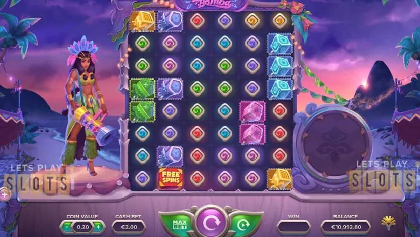 Brazil Bomba — Game view — different reel state