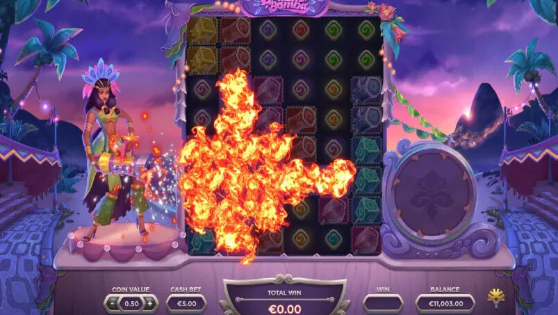 Brazil Bomba — Game interface and symbols