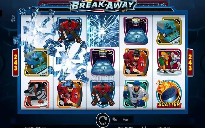 Break Away slot — Bonus round / free-spins trigger