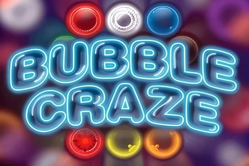 Bubble Craze — Gameplay screenshot — base reels