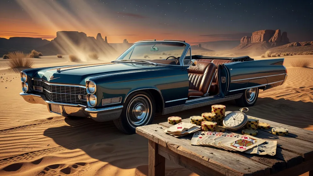 Cadillac Jack Slots: What the Name Actually Refers To (2026 Guide) slot review theme illustration, AI-generated and not an in-game screenshot.