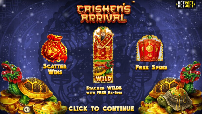 Caishens Arrival slot — Bonus round / free-spins trigger
