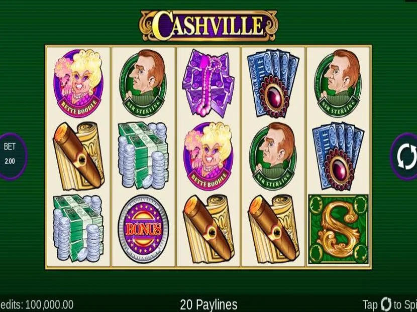 Cashville — Bonus and feature highlights