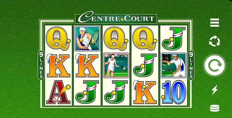 Centre Court — Game interface and symbols