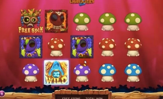 Chibeasties 2 — Game view — different reel state