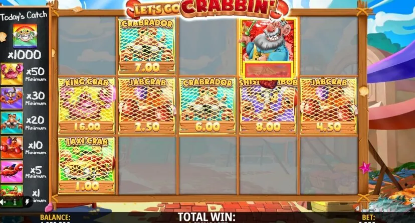 Crabbin Crazy — Bonus and feature highlights