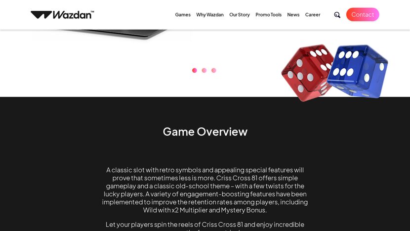 Criss Cross 81 — Bonus features in action