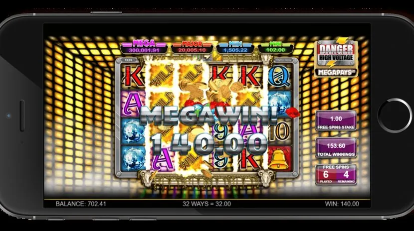 Danger High Voltage Megapays — Bonus and feature highlights