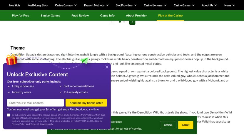 Demolition Squad — Base game screenshot
