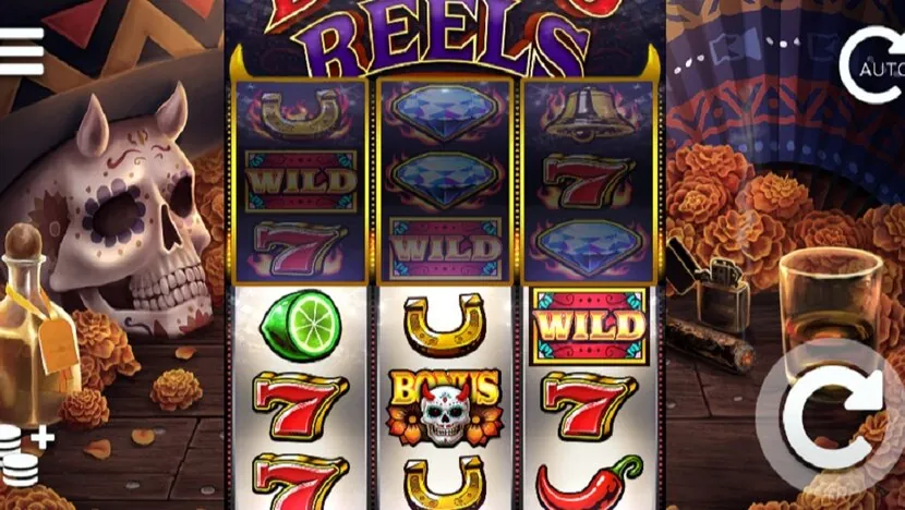Diablo Reels — Gameplay screenshot — base reels