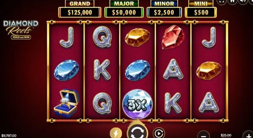 Diamond Wild slot — Bonus round / free-spins trigger
