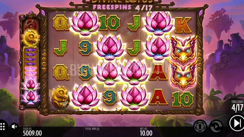 Divine Lotus — Bonus and feature highlights