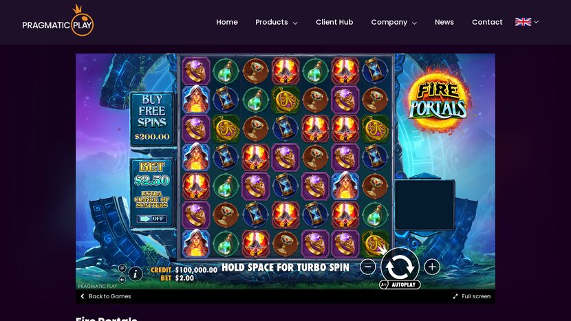 Fire Opals — Paytable and symbol values