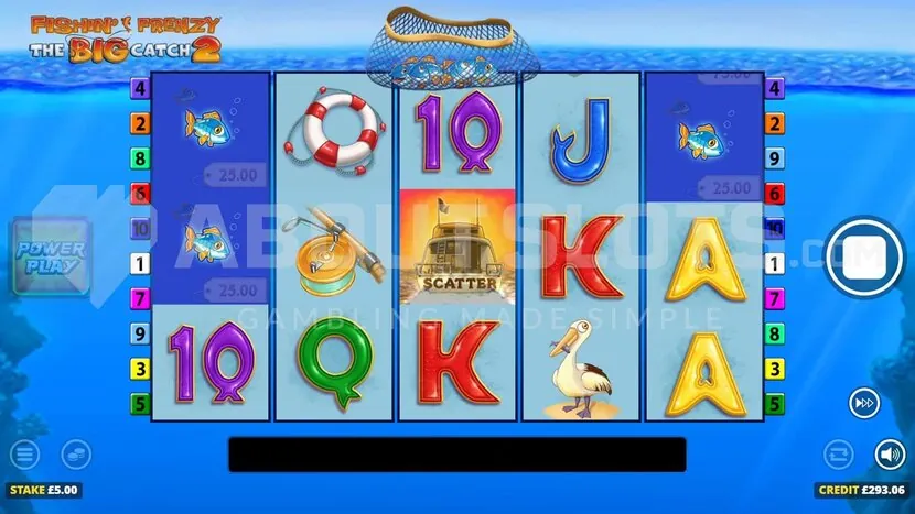 Fishin' Frenzy The Big Catch — gameplay screenshot