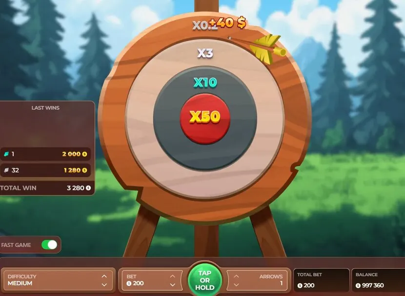 Forest Fortune slot — Paytable and premium symbols