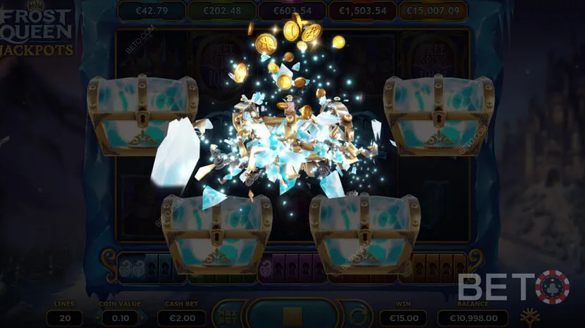 Frost Queen Jackpots — Bonus and feature highlights
