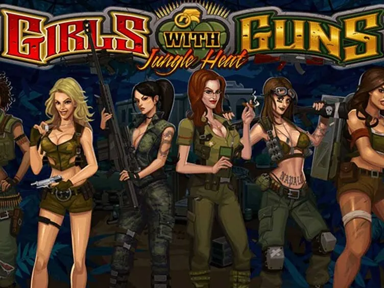 Girls With Guns — Game view — different reel state