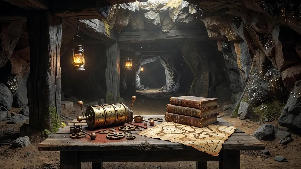Gold Mine Slots: Which 'Gold Mine' Game Do You Actually Mean? slot review theme illustration, AI-generated and not an in-game screenshot.
