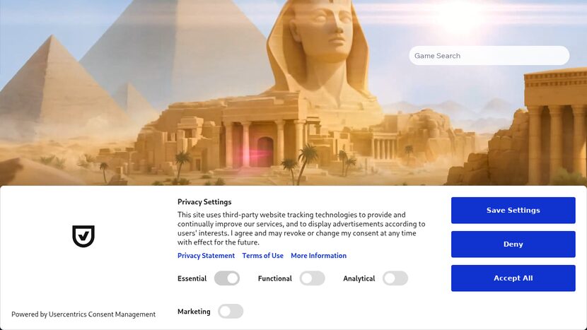 Golden Sphinx — Game symbols and theme design