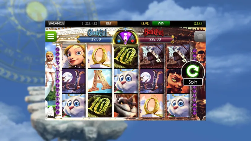 Good Girl Bad Girl — Gameplay screenshot — base reels