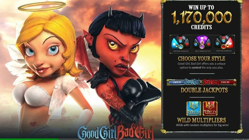 Good Girl Bad Girl — Game interface and symbols