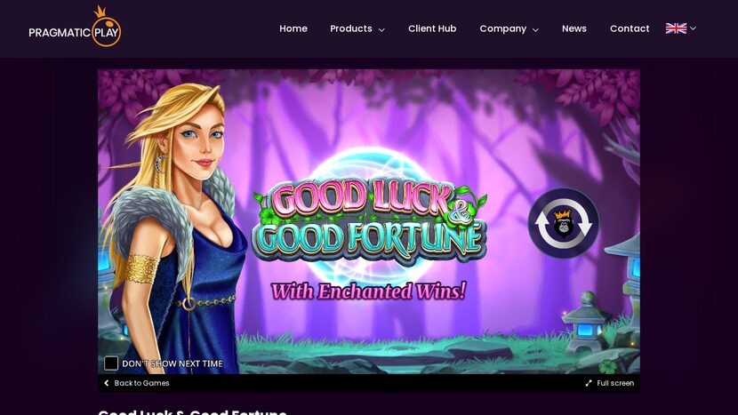 Good Luck 40 — Big win potential