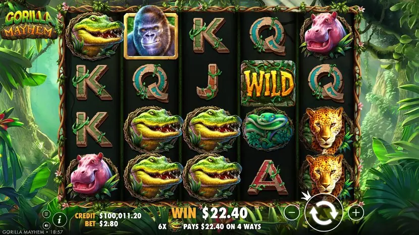 Gorilla Mayhem — Bonus and feature highlights
