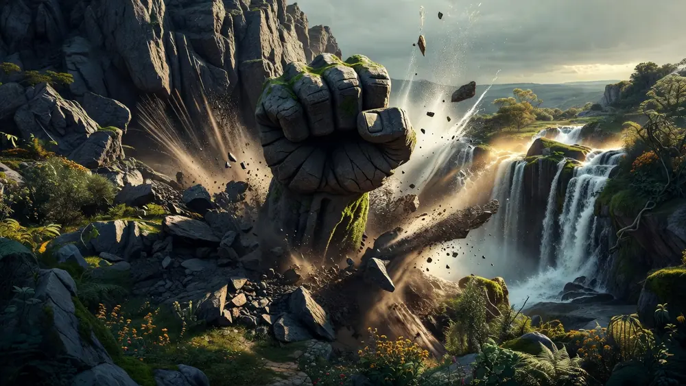 The Incredible Hulk - Smash Bonus, Expanding Wilds & Free Spins slot review theme illustration, AI-generated and not an in-game screenshot.