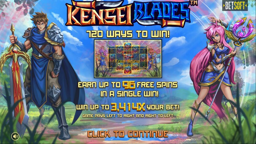 Kensei Blades slot — Bonus round / free-spins trigger