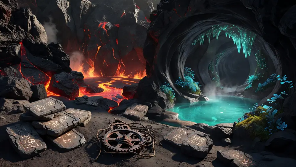 Lava Slots: Which 'Lava' Slot Do You Actually Mean? slot review theme illustration, AI-generated and not an in-game screenshot.