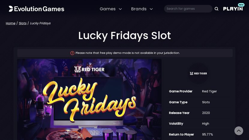 Lucky Fridays — gameplay screenshot from official demo