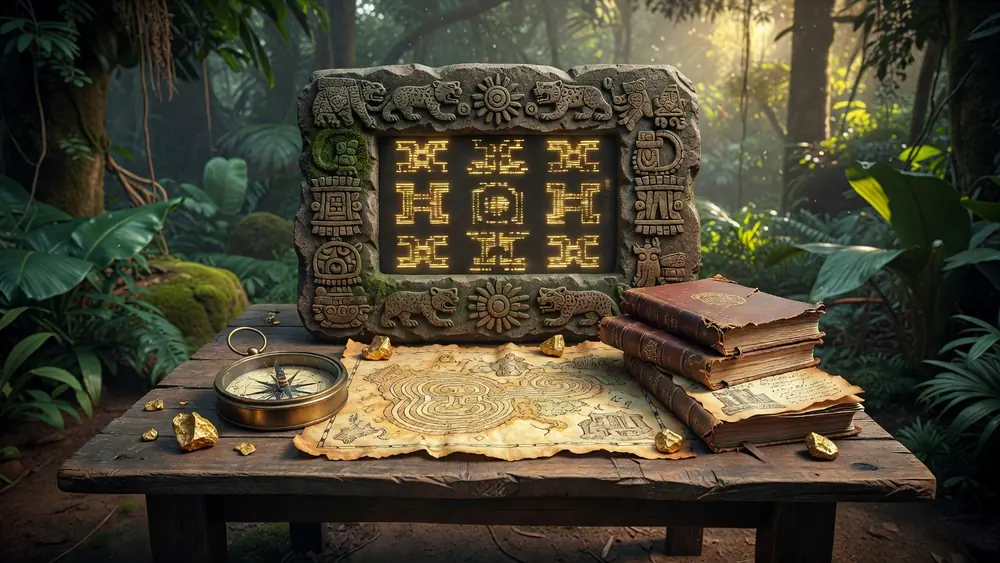 Max Power El Dorado Slots: Which Game Do You Actually Mean? slot review theme illustration, AI-generated and not an in-game screenshot.