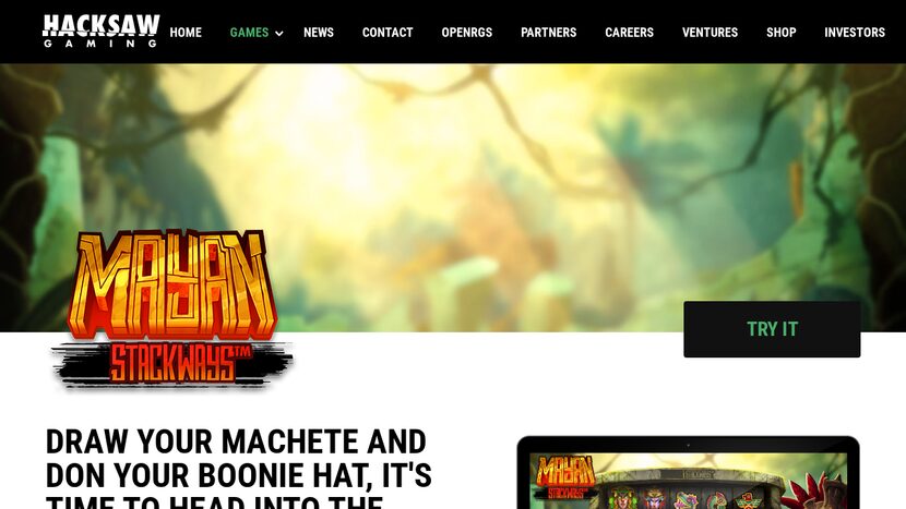 Mayan Riches — RTP and volatility breakdown view