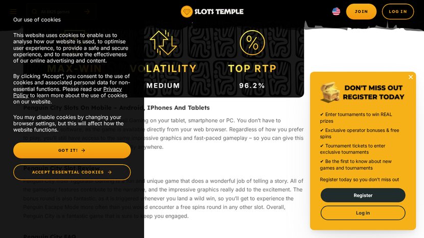 Penguin City — Game overview — official provider screenshot