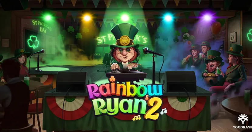 Rainbow Ryan slot — Paytable and premium symbols
